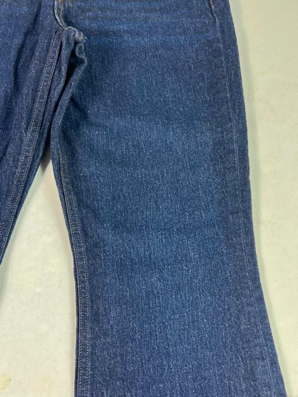 Abercrombie Fitch Jeans Women's 28x30* Boot Cut High Rise Dark Blue Denim Tag 27 - Picture 3 of 16
